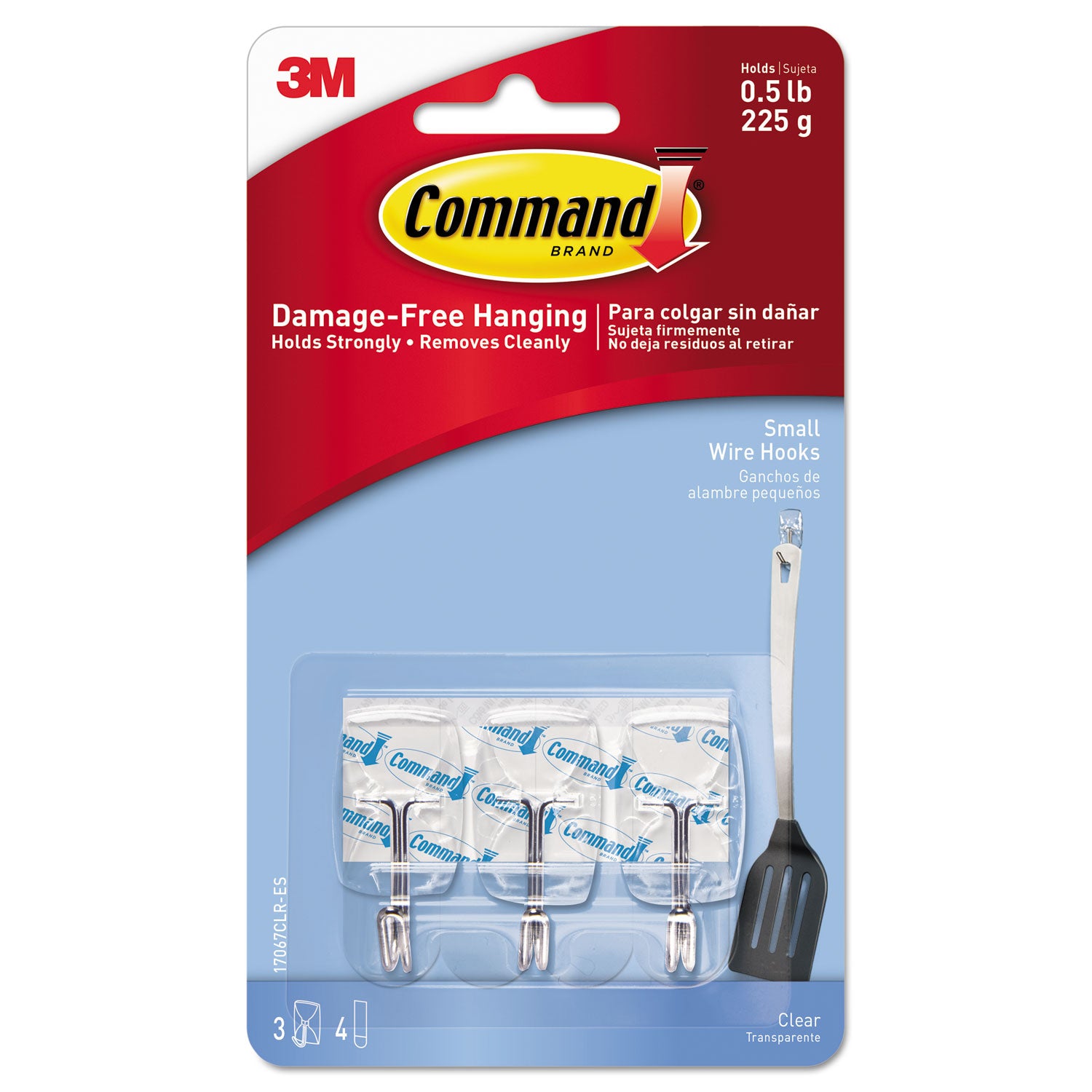 clear-hooks-and-strips-small-plastic-metal-05-lb-capacity-3-hooks-and-4-strips-pack_mmm17067clres - 1