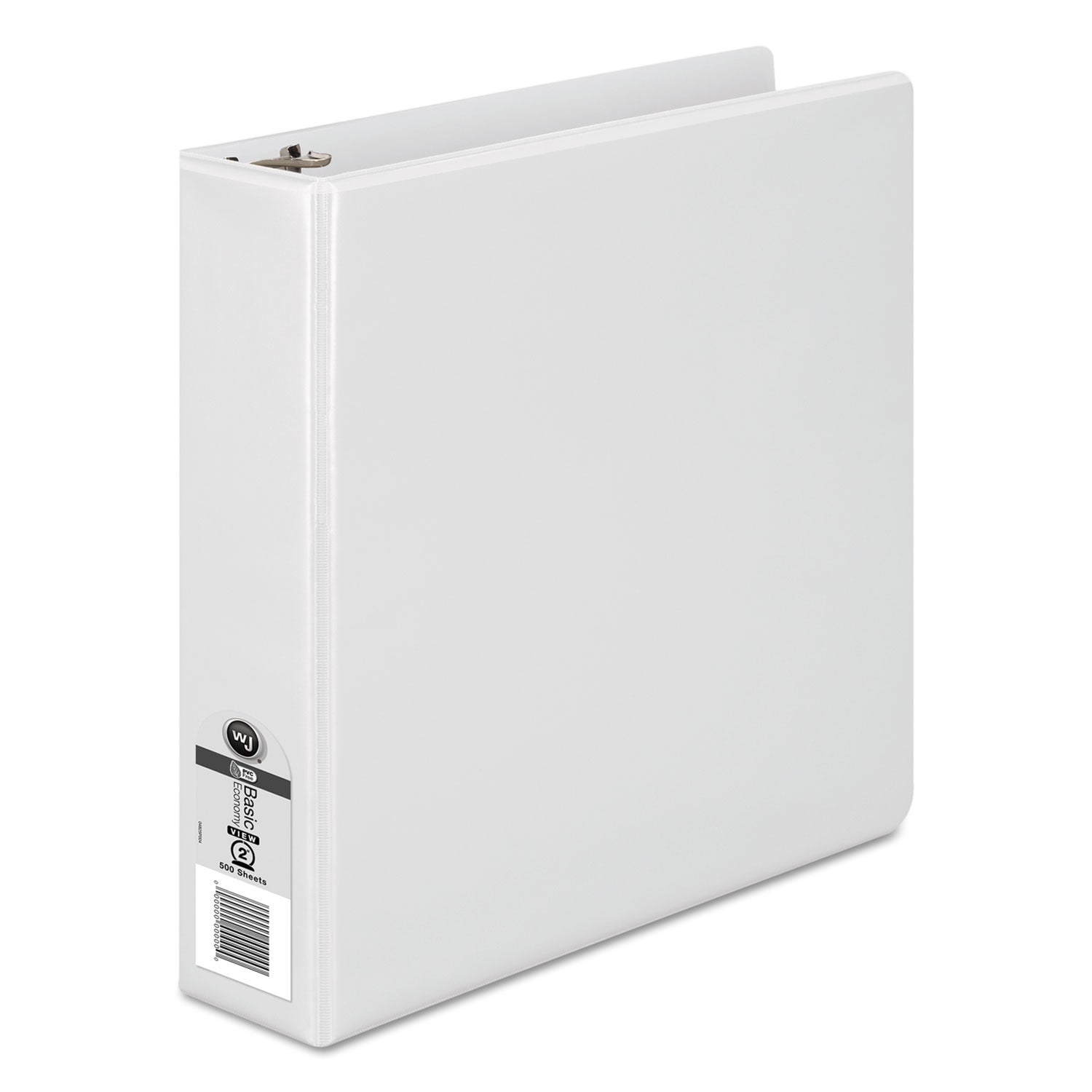 362 Basic Round Ring View Binder, 3 Rings, 2" Capacity, 11 x 8.5, White - 