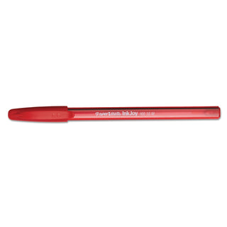 inkjoy-100-ballpoint-pen-stick-medium-1-mm-red-ink-translucent-red-barrel-dozen_pap1951255 - 5