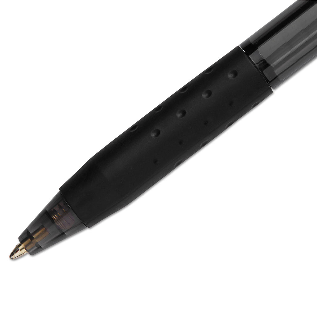 InkJoy 300 RT Ballpoint Pen, Refillable, Retractable, Medium 1 mm, Black Ink, Black Barrel, 36/Box