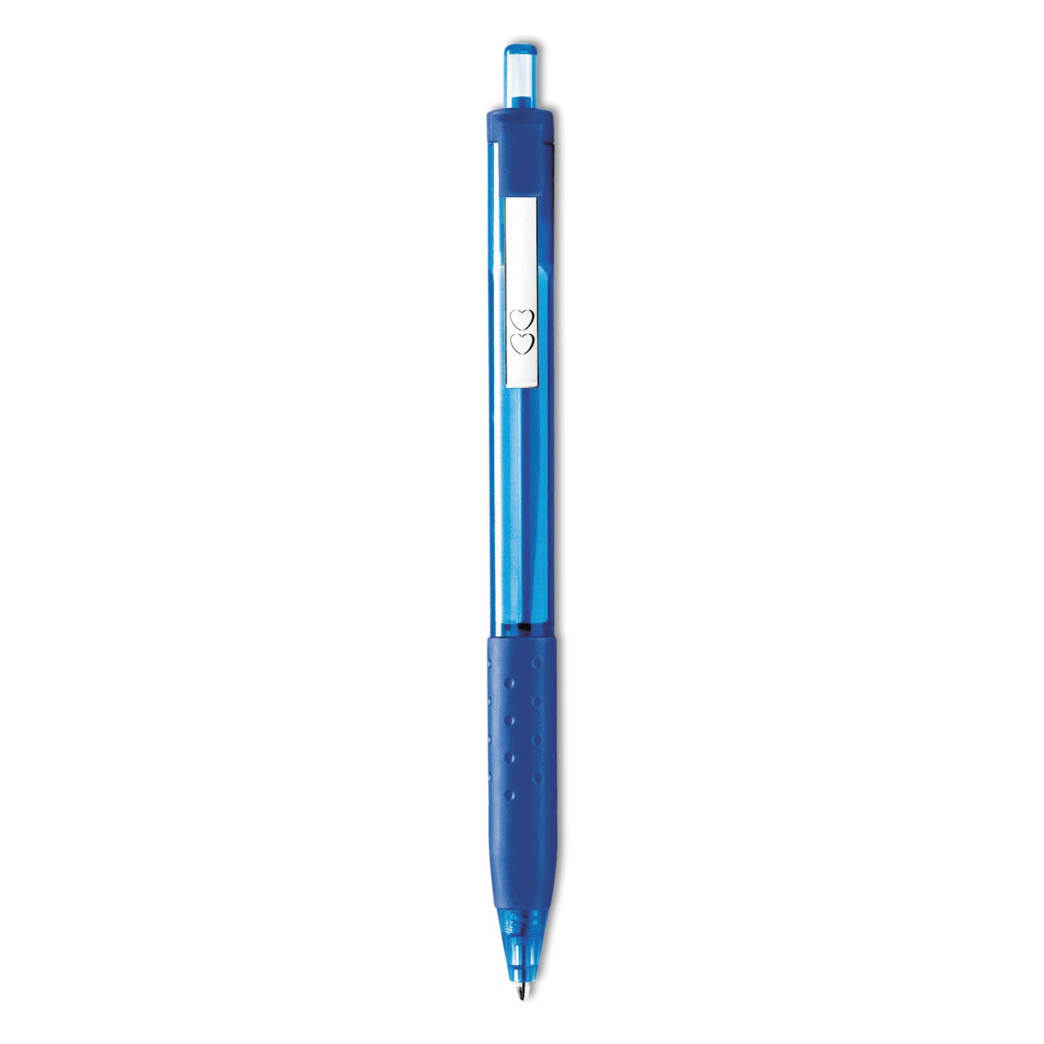 inkjoy-300-rt-ballpoint-pen-retractable-medium-1-mm-blue-ink-blue-barrel-dozen_pap1951259 - 2