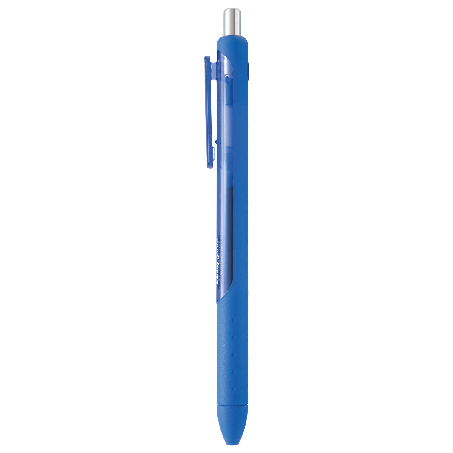 InkJoy Gel Pen, Retractable, Fine 0.5 mm, Blue Ink, Blue Barrel, Dozen
