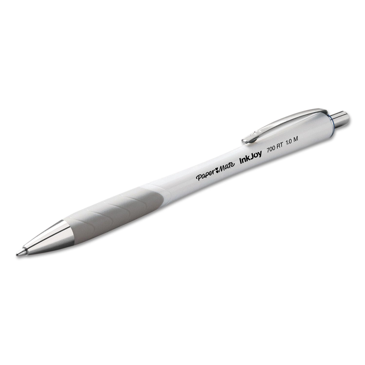 inkjoy-700-rt-ballpoint-pen-retractable-medium-1-mm-blue-ink-white-gray-barrel-dozen_pap1951346 - 3