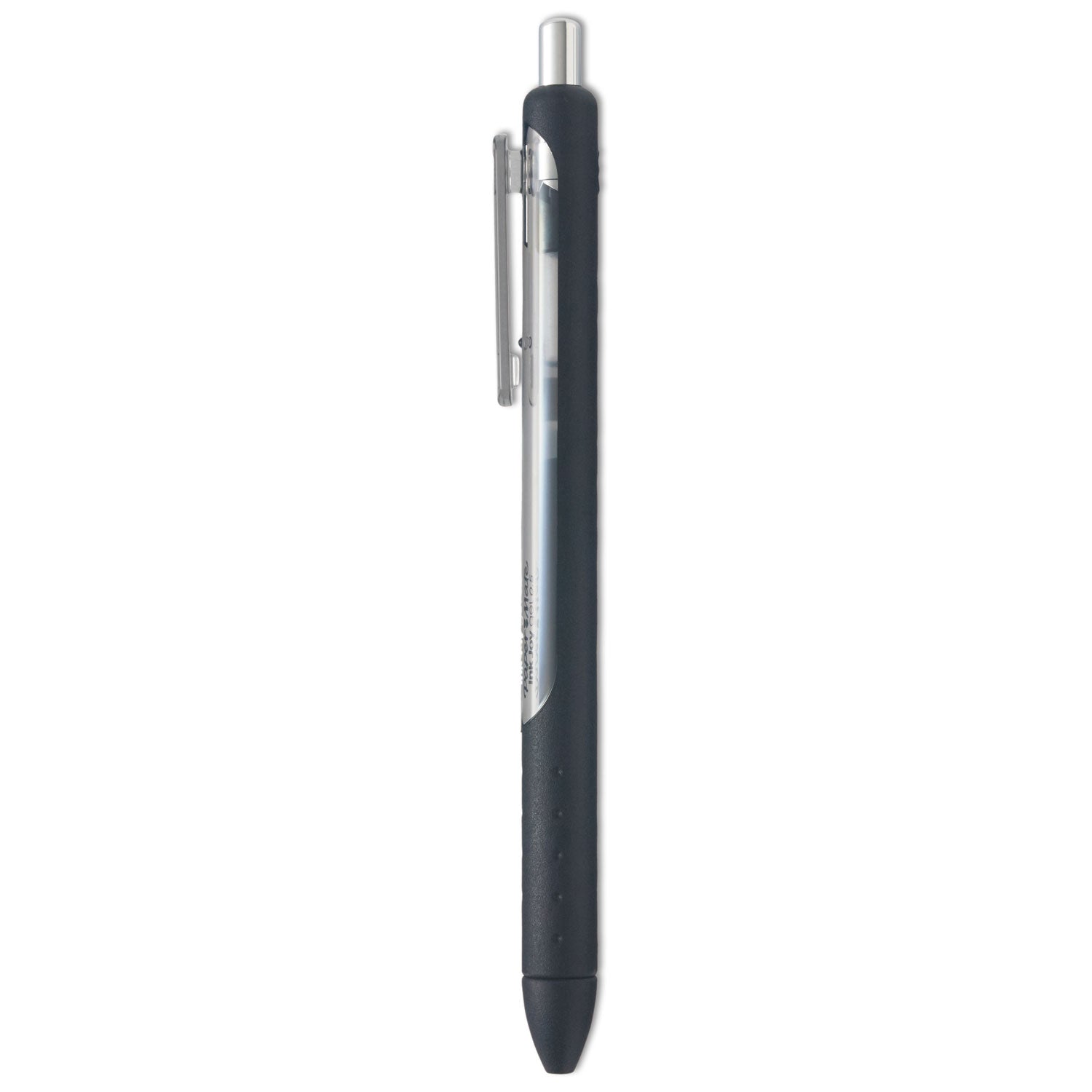 InkJoy Gel Pen, Retractable, Fine 0.5 mm, Black Ink, Black Barrel, Dozen - 