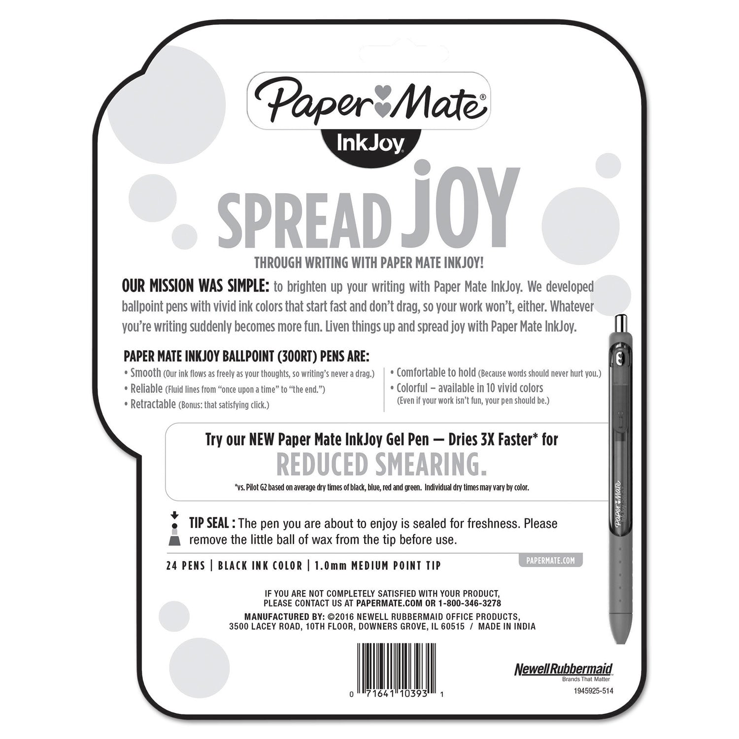 inkjoy-300-rt-ballpoint-pen-refillable-retractable-medium-1-mm-black-ink-black-barrel-24-pack_pap1945925 - 3