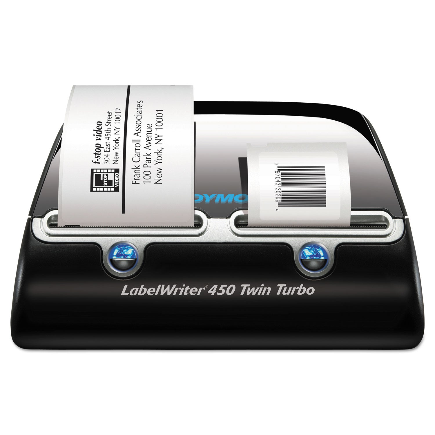 LabelWriter 450 Twin Turbo Label Printer, 71 Labels/min Print Speed, 5.5 x 8.4 x 7.4