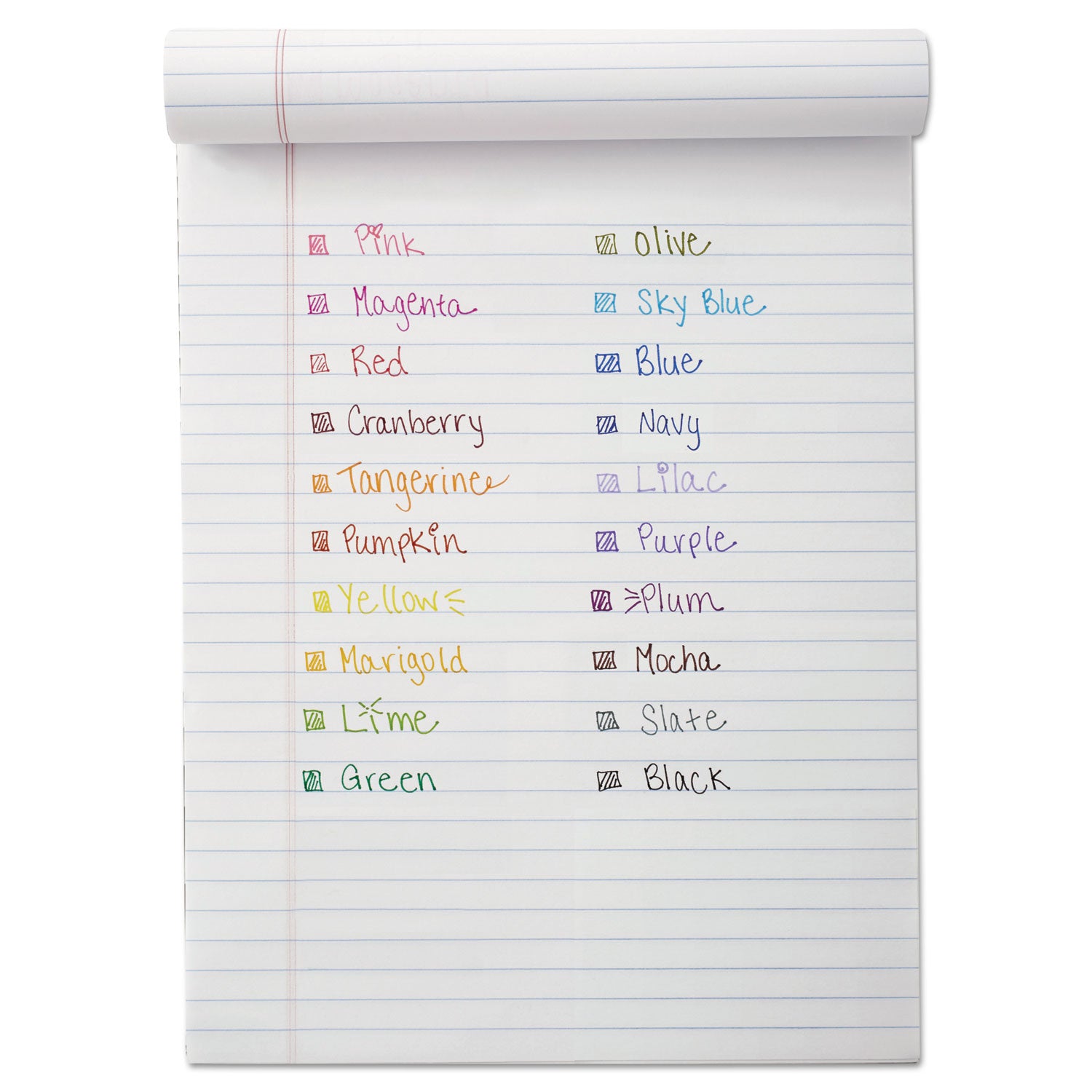 Point Guard Flair Felt Tip Porous Point Pen, Stick, Bold 1.4 mm, Assorted Ink and Barrel Colors, 48/Pack - 