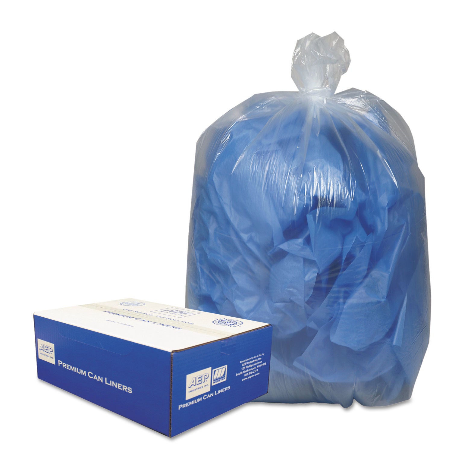 linear-low-density-can-liners-10-gal-06-mil-24-x-23-clear-25-bags-roll-20-rolls-carton_wbi242315c - 1