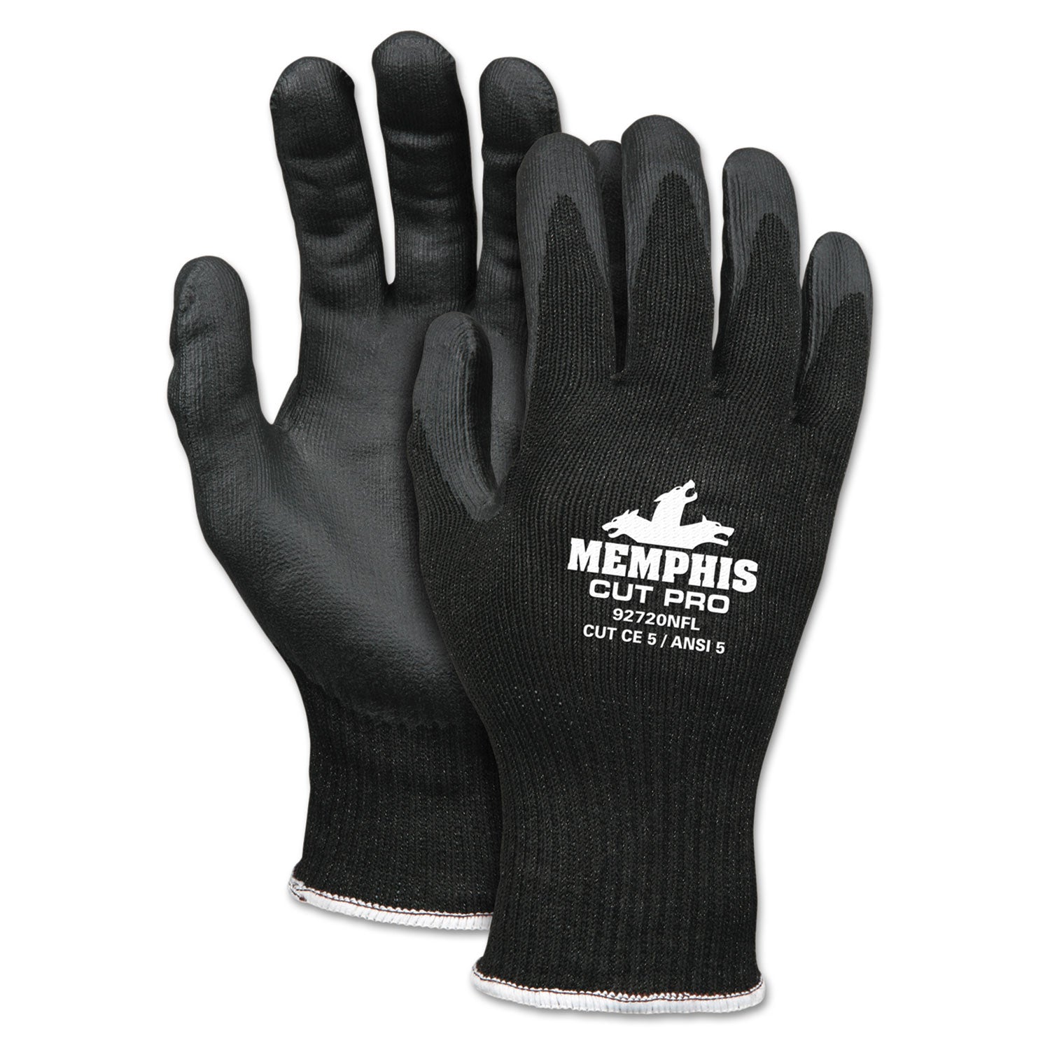 cut-pro-92720nf-gloves-large-black-hppe-nitrile-foam_crw92720nfl - 1