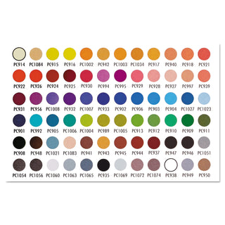 Premier Colored Pencil, 0.7 mm, 2H (#4), Assorted Lead and Barrel Colors, 72/Pack