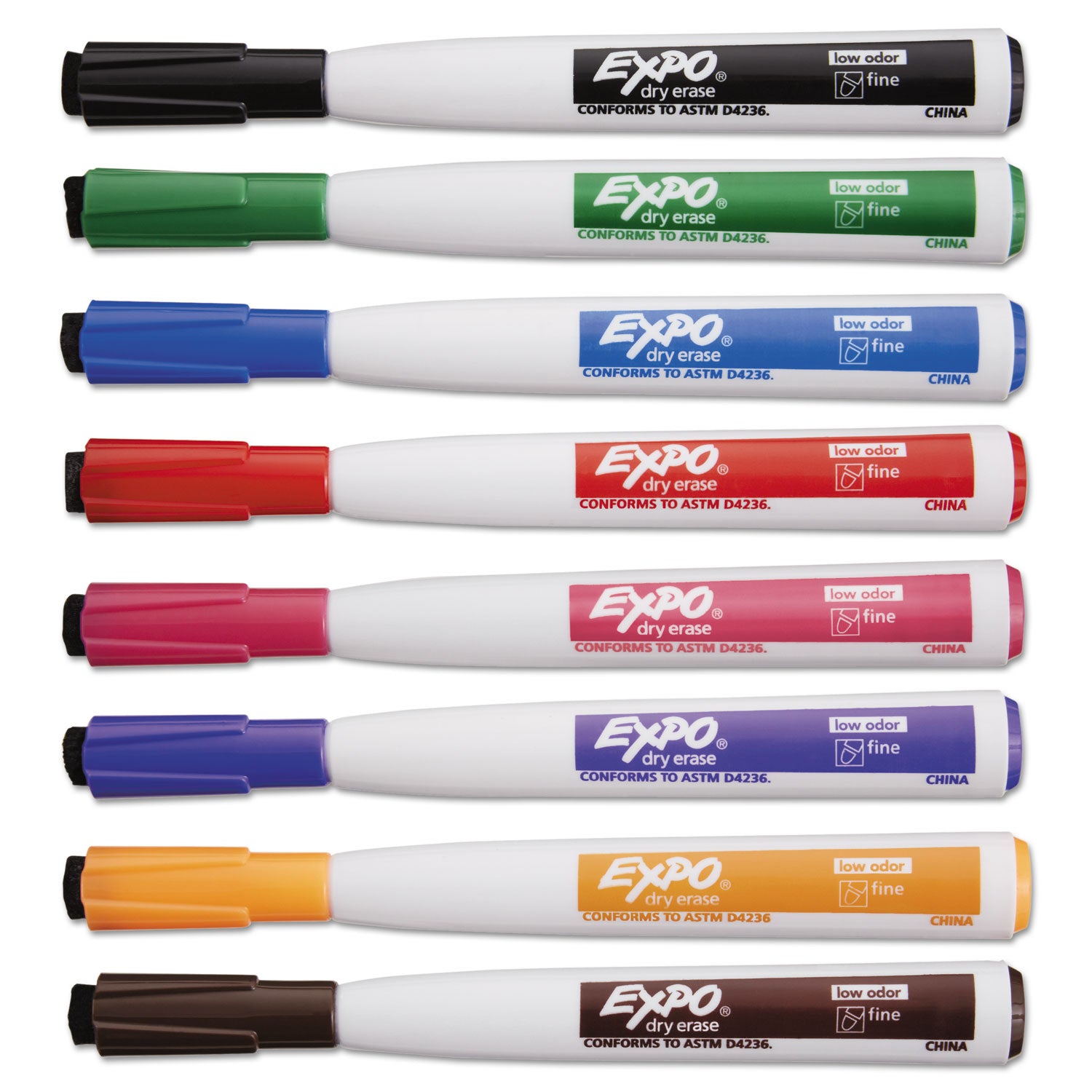 magnetic-dry-erase-marker-fine-bullet-tip-assorted-colors-8-pack_san1944748 - 2