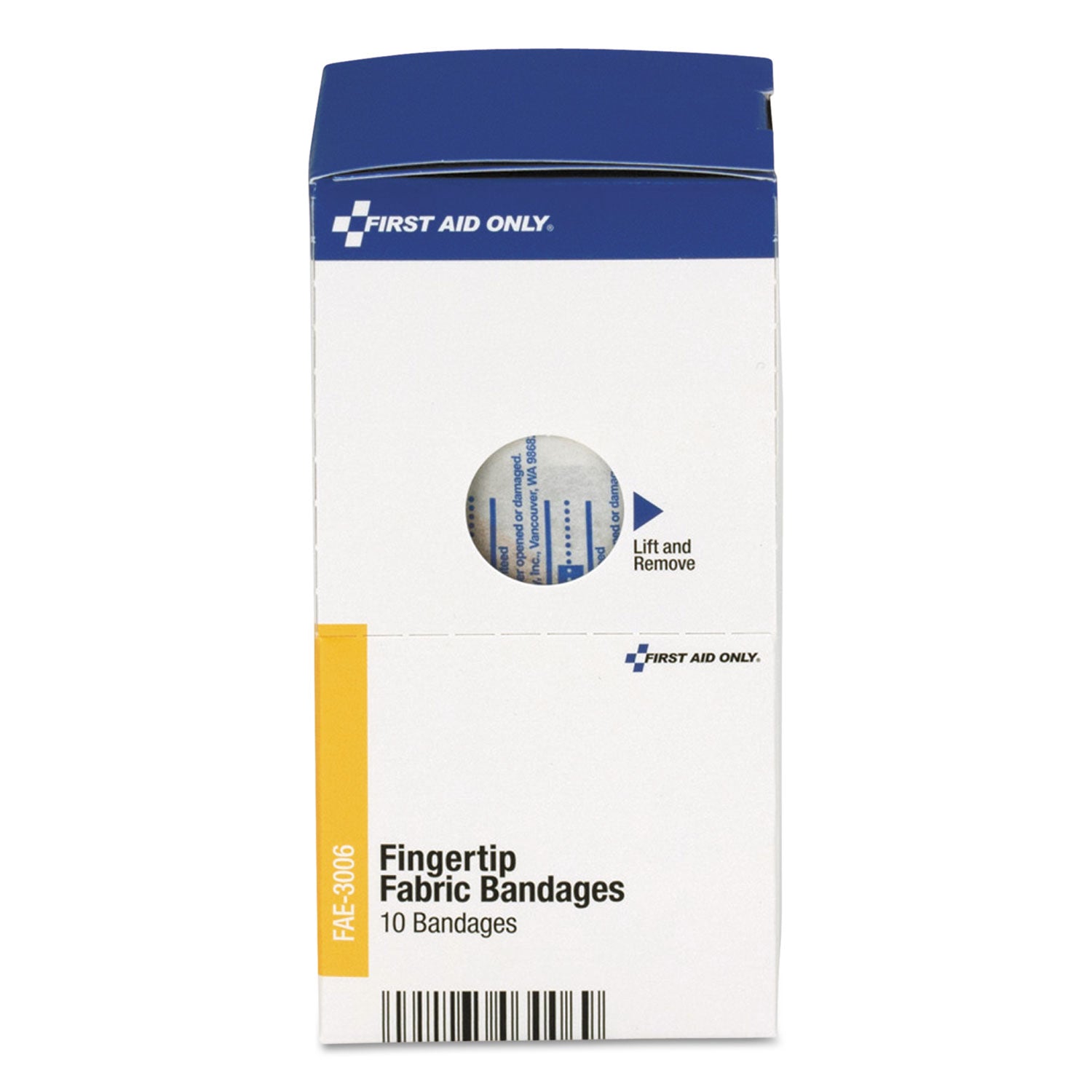 SmartCompliance Fingertip Bandages, 1.88 x 2, 10/Box - 