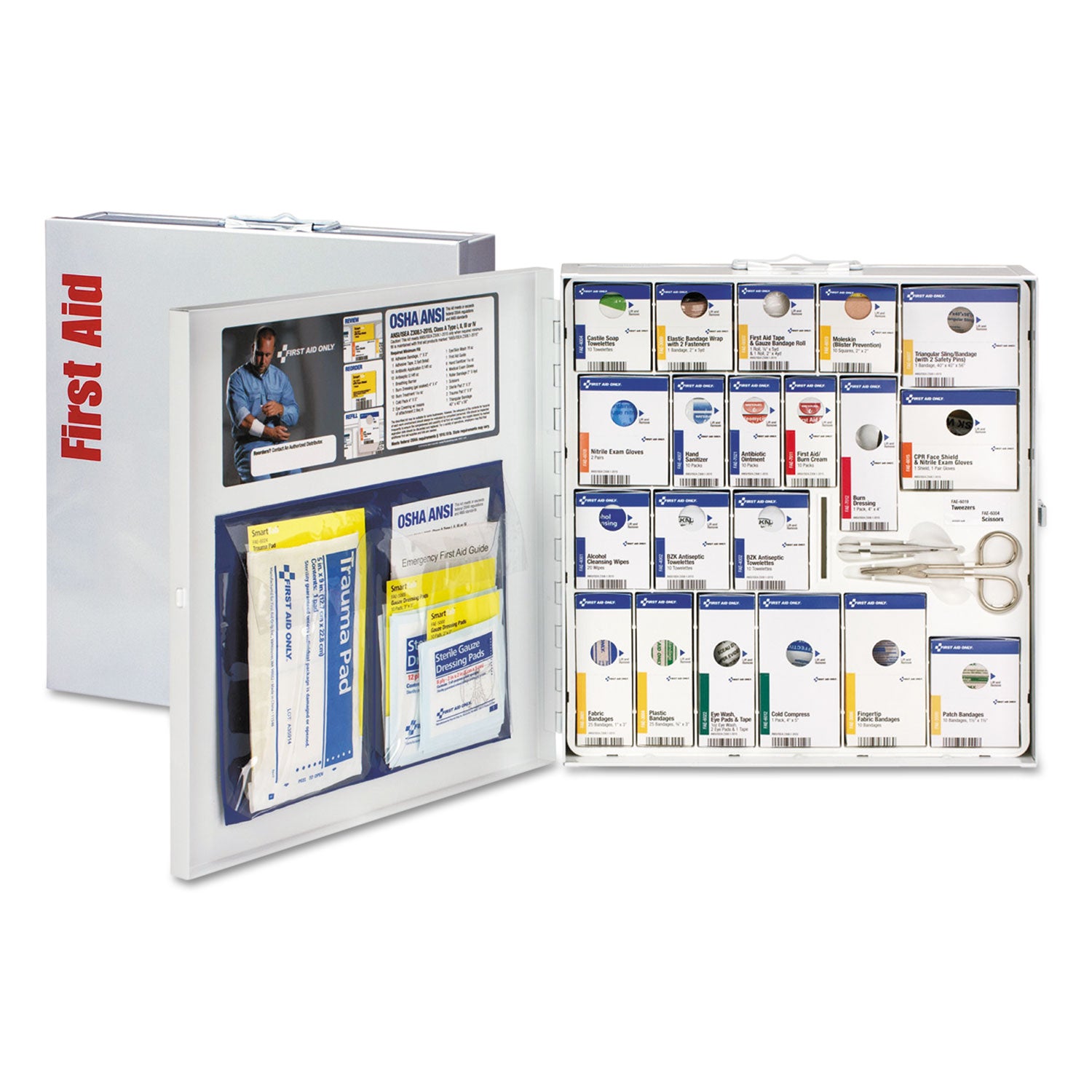 ansi-2015-smartcompliance-general-business-first-aid-station-for-50-people-no-medication-202-pieces-metal-case_fao746004021 - 1