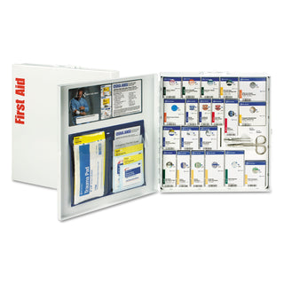 ANSI 2015 SmartCompliance General Business First Aid Station for 50 People, 241 Piece, Metal Case