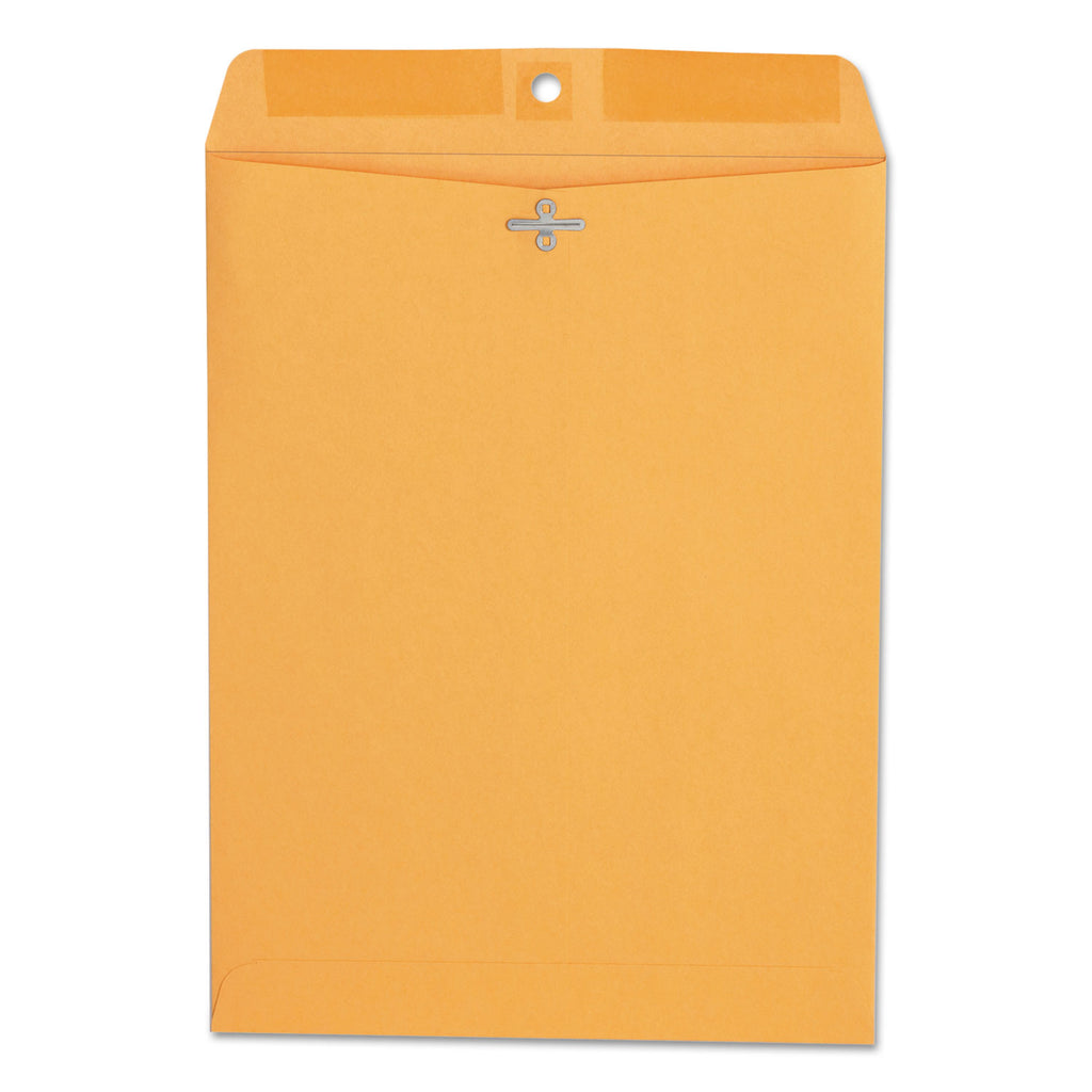 clasp-envelope-#90-square-flap-clasp-gummed-closure-9-x-12-brown-kraft-100-box_off82302 - 1