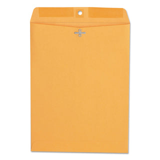 clasp-envelope-#90-square-flap-clasp-gummed-closure-9-x-12-brown-kraft-100-box_off82302 - 1