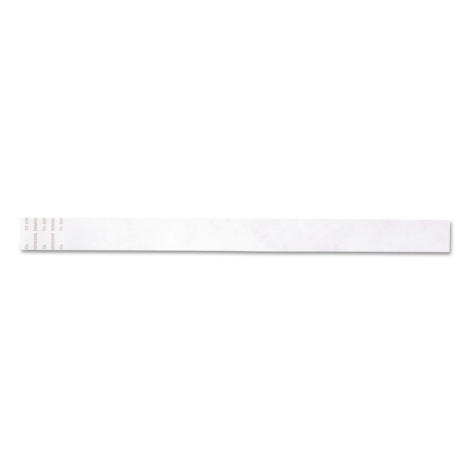 Security Wristbands, Sequentially Numbered, 10" x 0.75", Red, 100/Pack