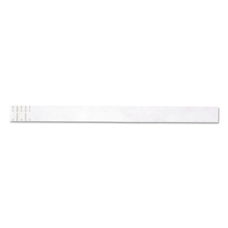 Security Wristbands, Sequentially Numbered, 10" x 0.75", Red, 100/Pack