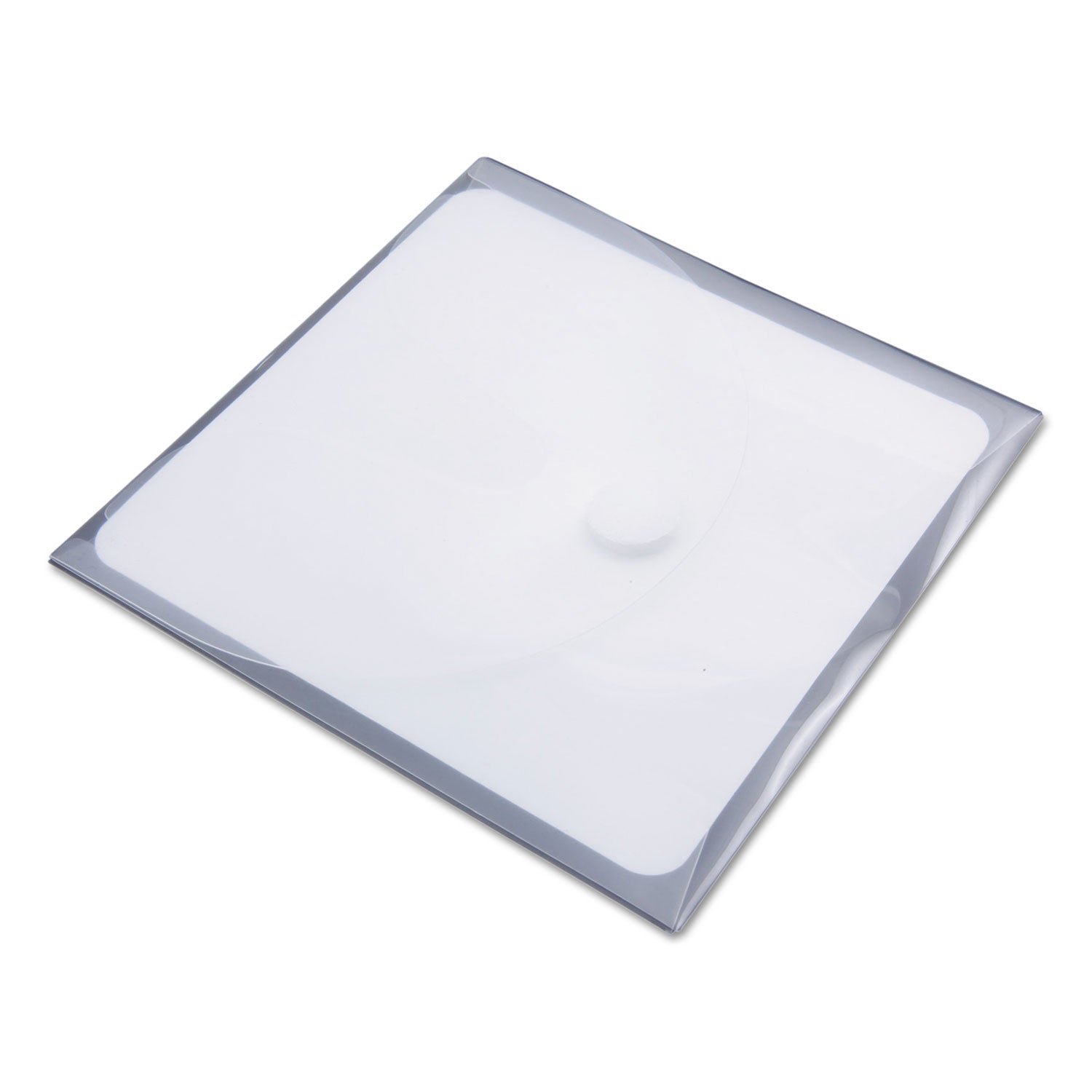CD Pocket, 1 Disc Capacity, Clear/White, 5/Pack - 