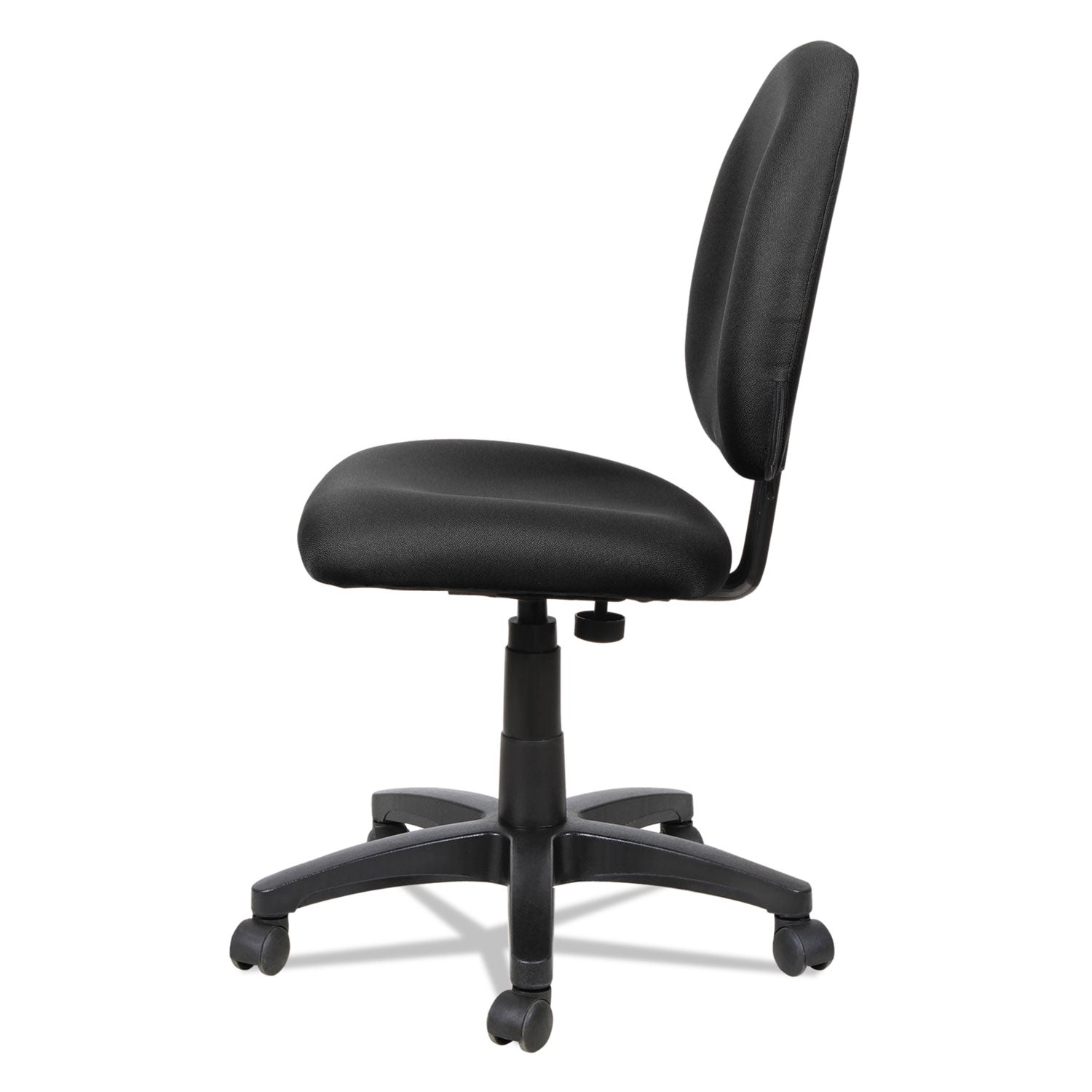Alera Essentia Series Swivel Task Chair, Supports Up to 275 lb, 17.71" to 22.44" Seat Height, Black - 