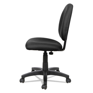 Alera Essentia Series Swivel Task Chair, Supports Up to 275 lb, 17.71" to 22.44" Seat Height, Black - 