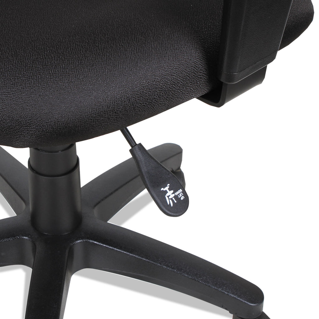Alera Essentia Series Swivel Task Chair, Supports Up to 275 lb, 17.71" to 22.44" Seat Height, Black - 