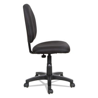 Alera Essentia Series Swivel Task Chair, Supports Up to 275 lb, 17.71" to 22.44" Seat Height, Black - 