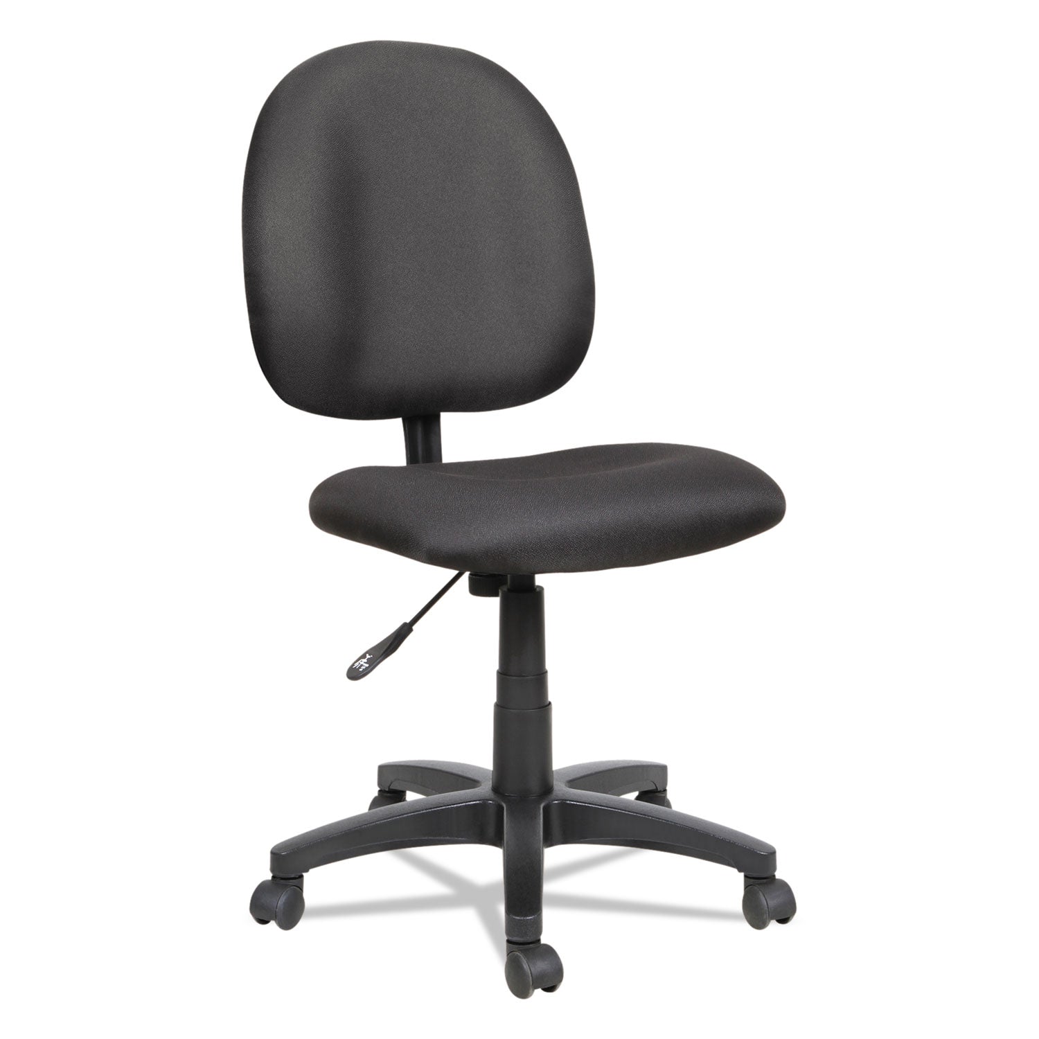 Alera Essentia Series Swivel Task Chair, Supports Up to 275 lb, 17.71" to 22.44" Seat Height, Black - 