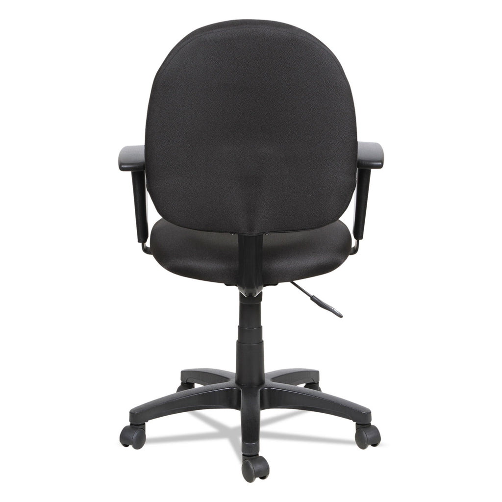 Alera Essentia Series Swivel Task Chair with Adjustable Arms, Supports Up to 275 lb, 17.71" to 22.44" Seat Height, Black - 