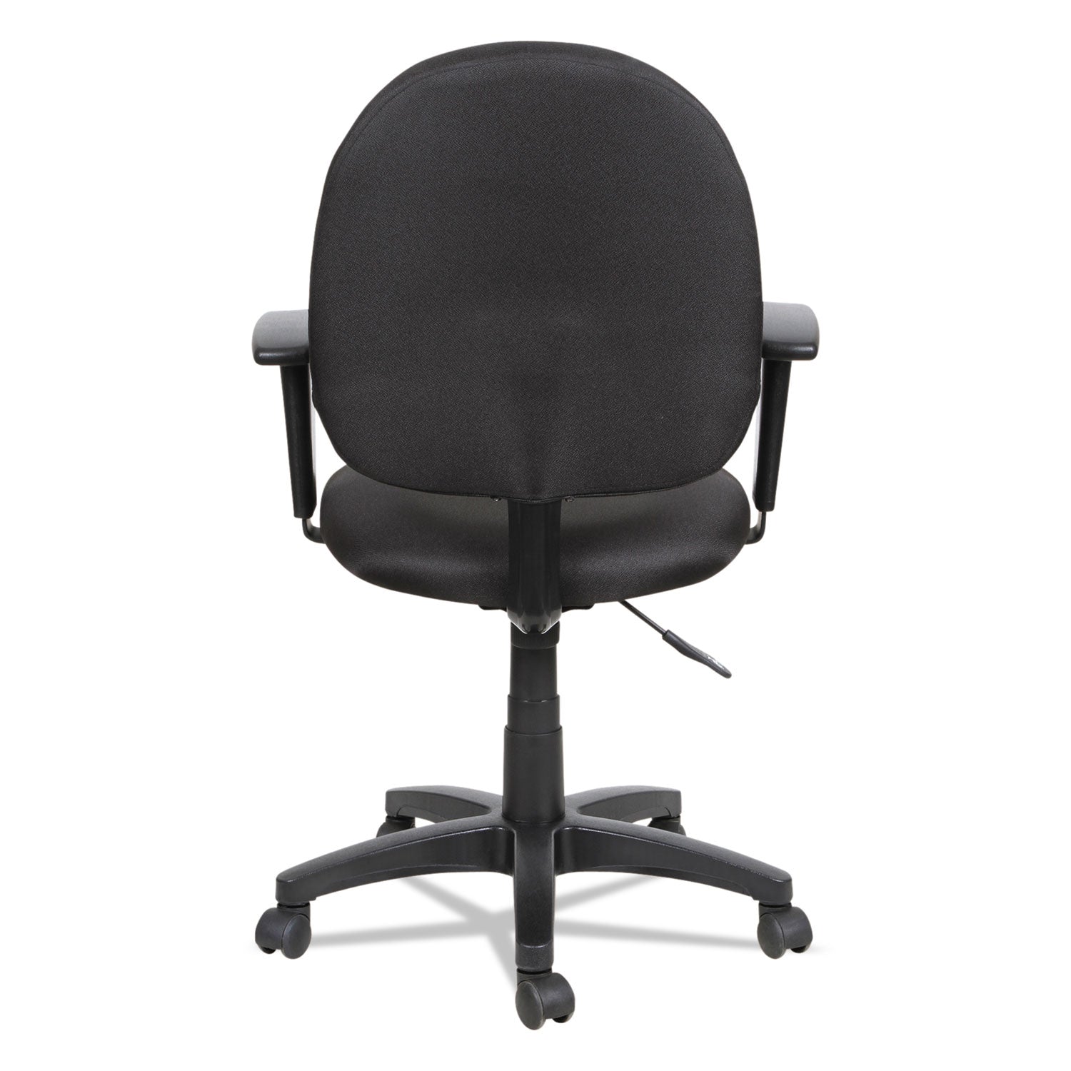 Alera Essentia Series Swivel Task Chair with Adjustable Arms, Supports Up to 275 lb, 17.71" to 22.44" Seat Height, Black - 
