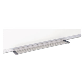 Porcelain Value Dry Erase Board, 48 x 72, White Surface, Silver Aluminum Frame - 