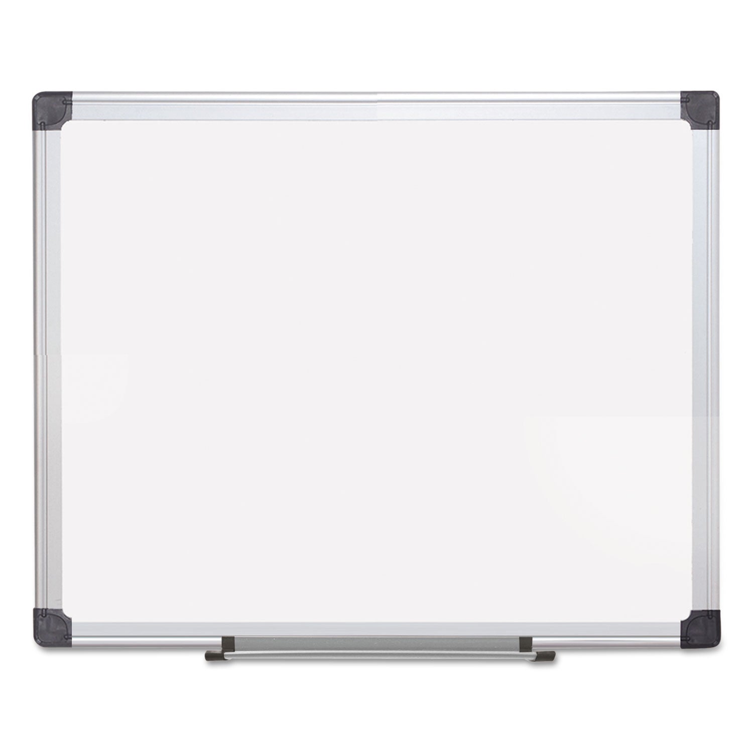 Porcelain Value Dry Erase Board, 24 x 36, White Surface, Silver Aluminum Frame - 