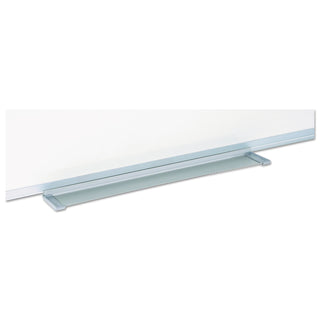 Earth Silver Easy-Clean Dry Erase Board, Reversible, 24 x 18, White Surface, Silver Aluminum Frame - 