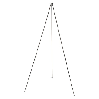 Instant Easel, 61.5" High, Black, Steel, Lightweight