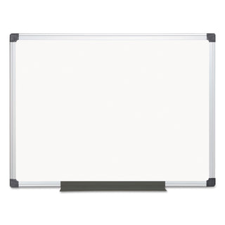 Value Melamine Dry Erase Board, 36 x 48, White Surface, Silver Aluminum Frame - 