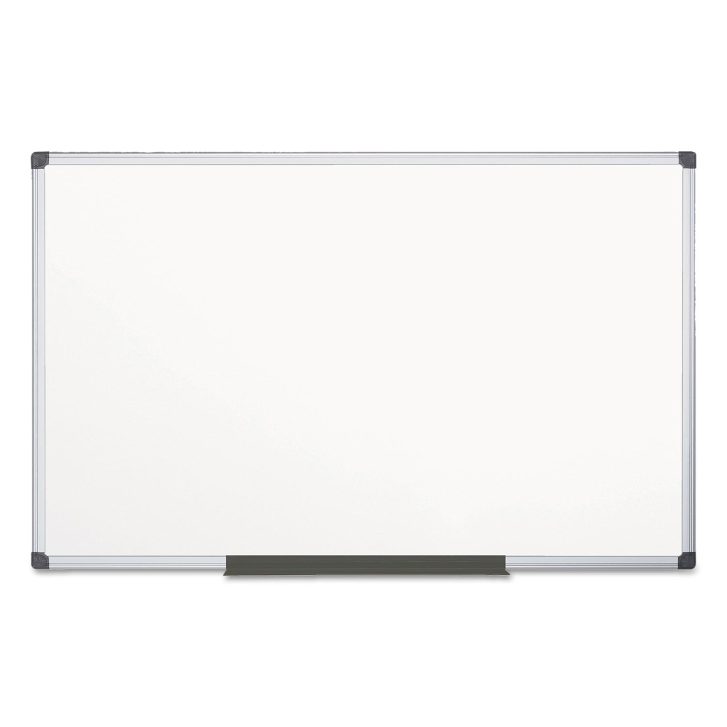 Value Melamine Dry Erase Board, 48 x 96, White Surface, Silver Aluminum Frame - 