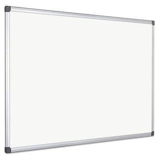 Value Lacquered Steel Magnetic Dry Erase Board, 72 x 48, White Surface, Silver Aluminum Frame - 