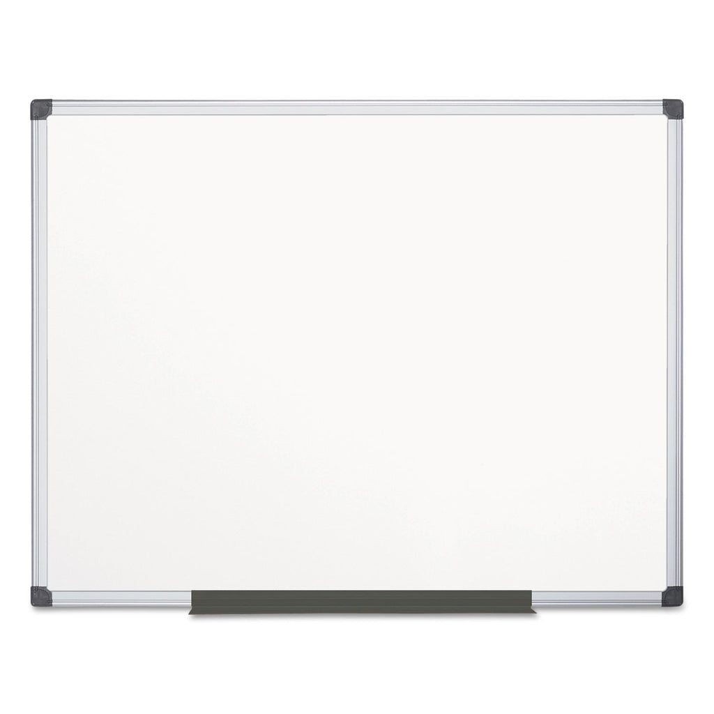 Value Lacquered Steel Magnetic Dry Erase Board, 72 x 48, White Surface, Silver Aluminum Frame - 