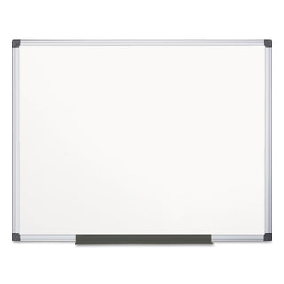 Value Lacquered Steel Magnetic Dry Erase Board, 72 x 48, White Surface, Silver Aluminum Frame - 