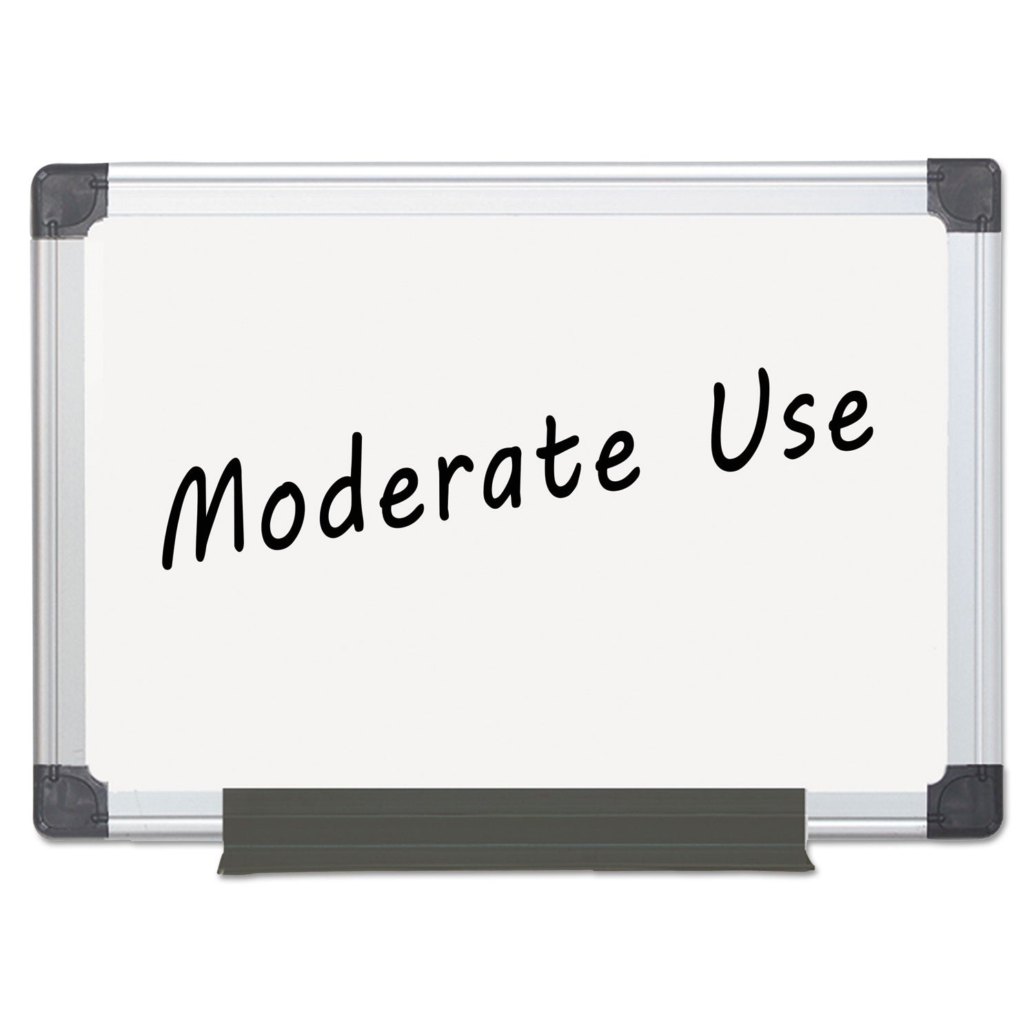 Value Melamine Dry Erase Board, 24 x 36, White Surface, Silver Aluminum Frame - 