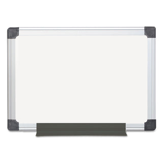 Value Melamine Dry Erase Board, 18 x 24, White Surface, Silver Aluminum Frame - 