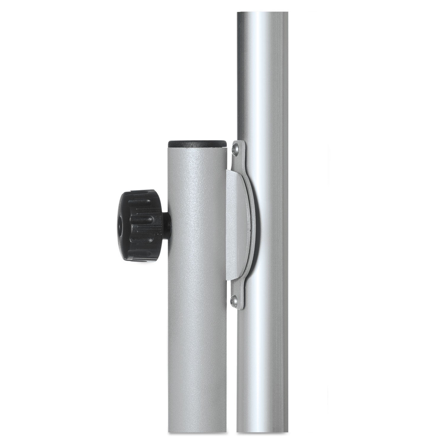 Revolver Easel, 35.4 x 47.2, 80" Tall Easel, Vertical Orientation, White Surface, Silver Aluminum Frame - 