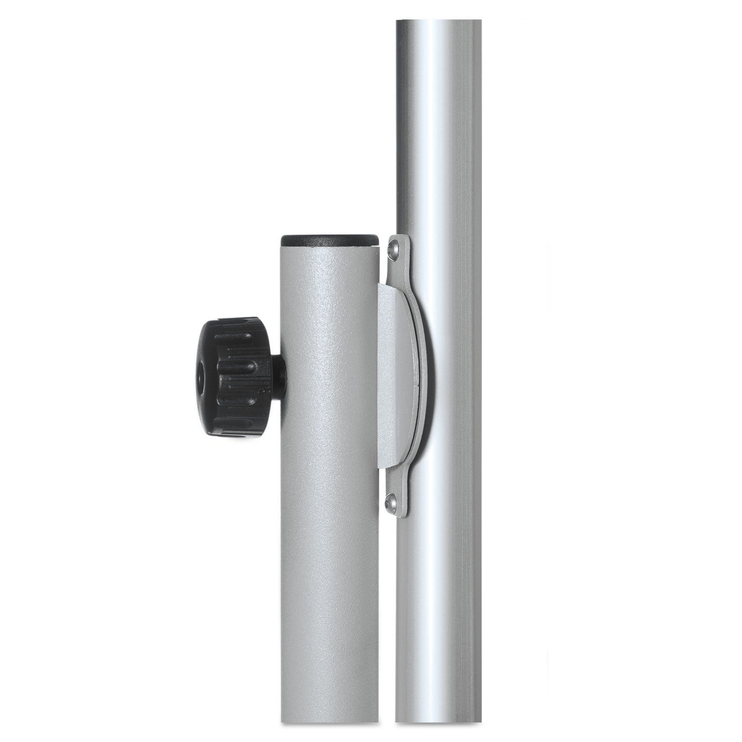 Revolver Easel, 35.4 x 47.2, 80" Tall Easel, Vertical Orientation, White Surface, Silver Aluminum Frame