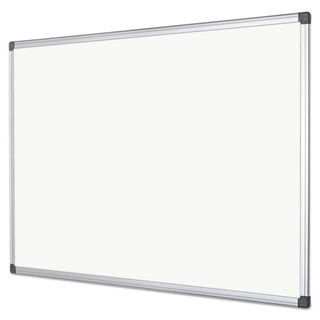 Value Lacquered Steel Magnetic Dry Erase Board, 72 x 48, White Surface, Silver Aluminum Frame - 