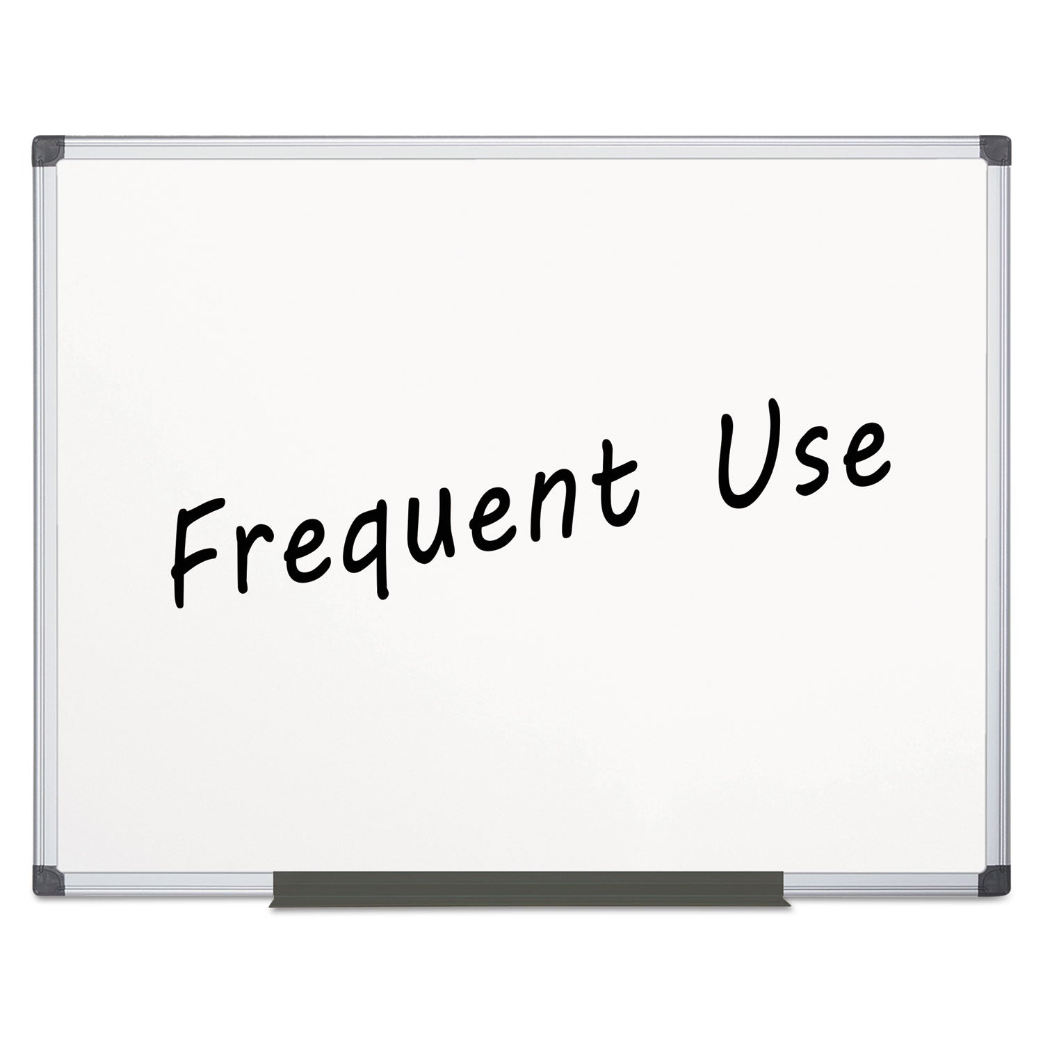 Value Lacquered Steel Magnetic Dry Erase Board, 72 x 48, White Surface, Silver Aluminum Frame - 