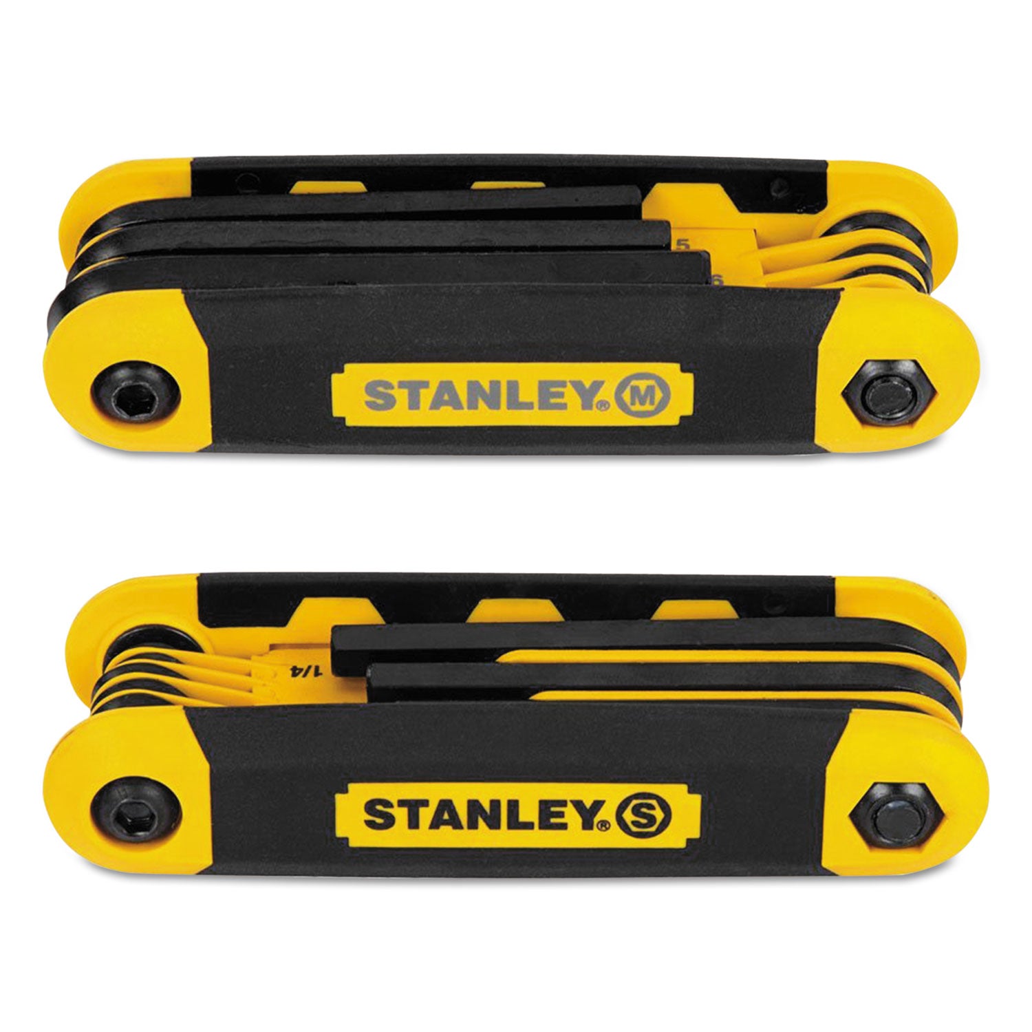 folding-metric-and-sae-hex-keys-2-pack-yellow-black_bosstht71839 - 1