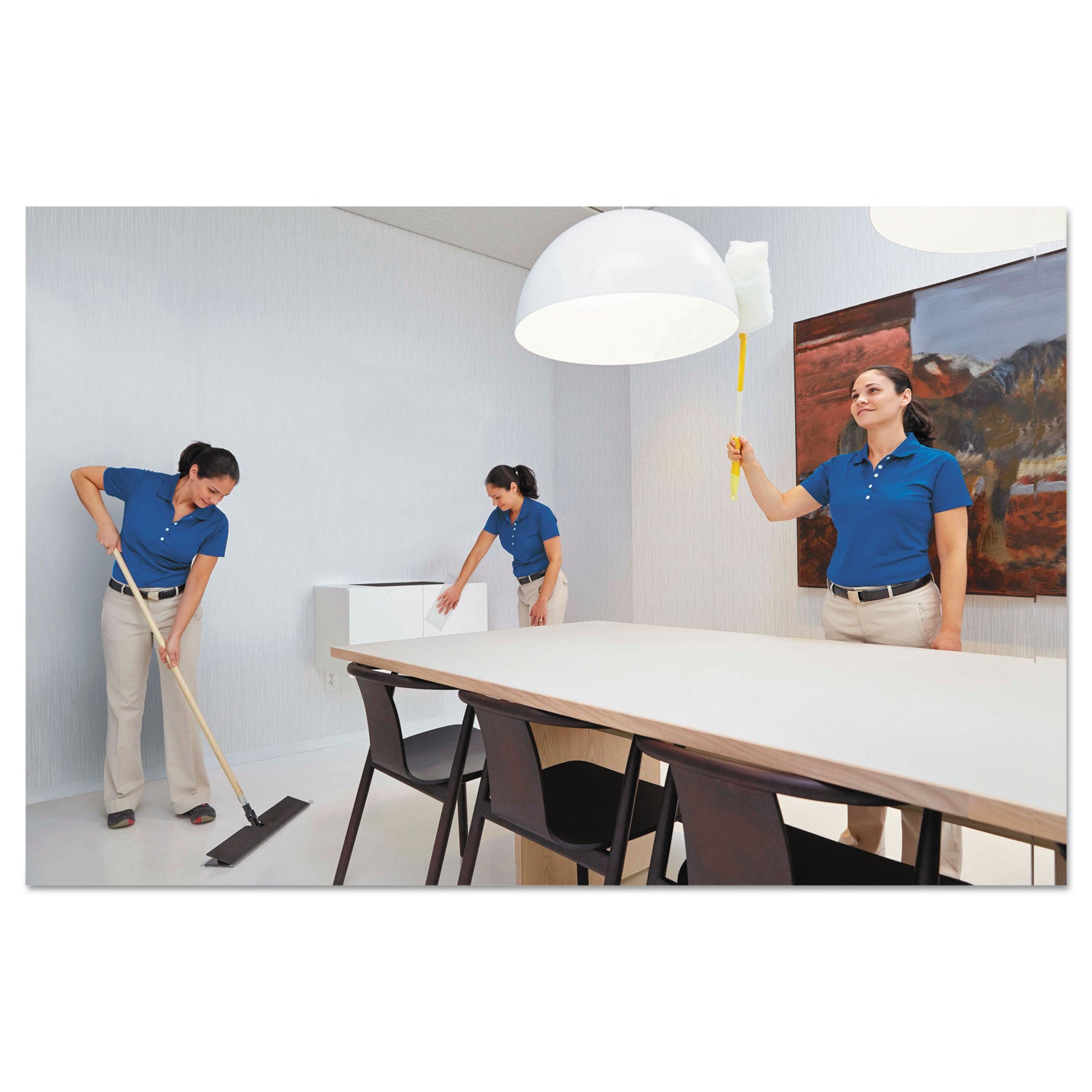 Easy Trap Duster, 5" x 30 ft, White, 60 Sheet Roll/Box, 8 Boxes/Carton