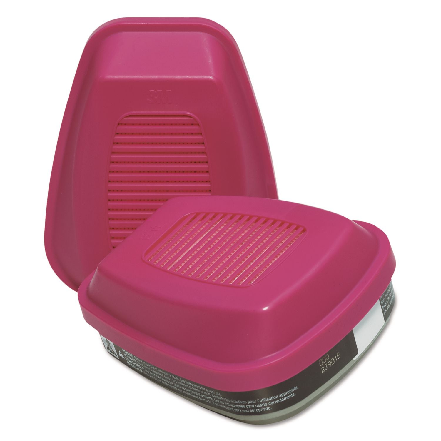 3M 60921 Organic Vapor Cartridge/Filter - Reusable - 2 / Box