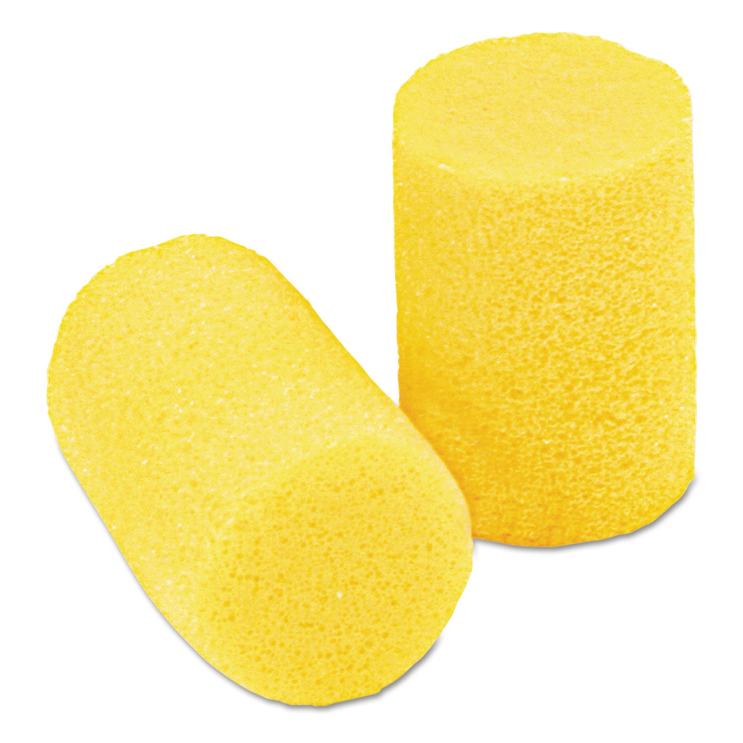 E-A-R Classic Earplugs, Pillow Paks, Cordless, PVC Foam, Yellow, 200 Pairs/Box - 