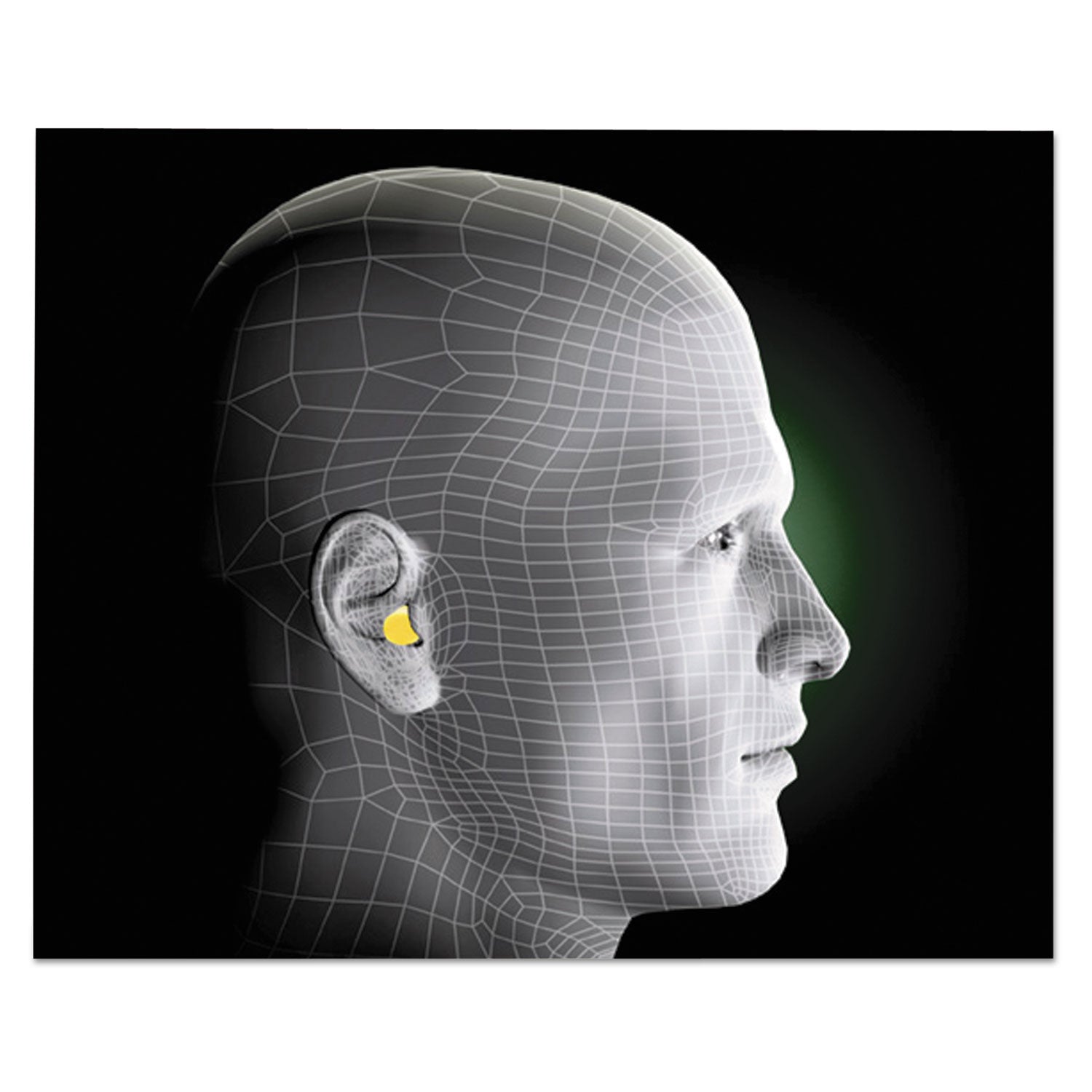 E-A-R Classic Earplugs, Pillow Paks, Cordless, PVC Foam, Yellow, 200 Pairs/Box